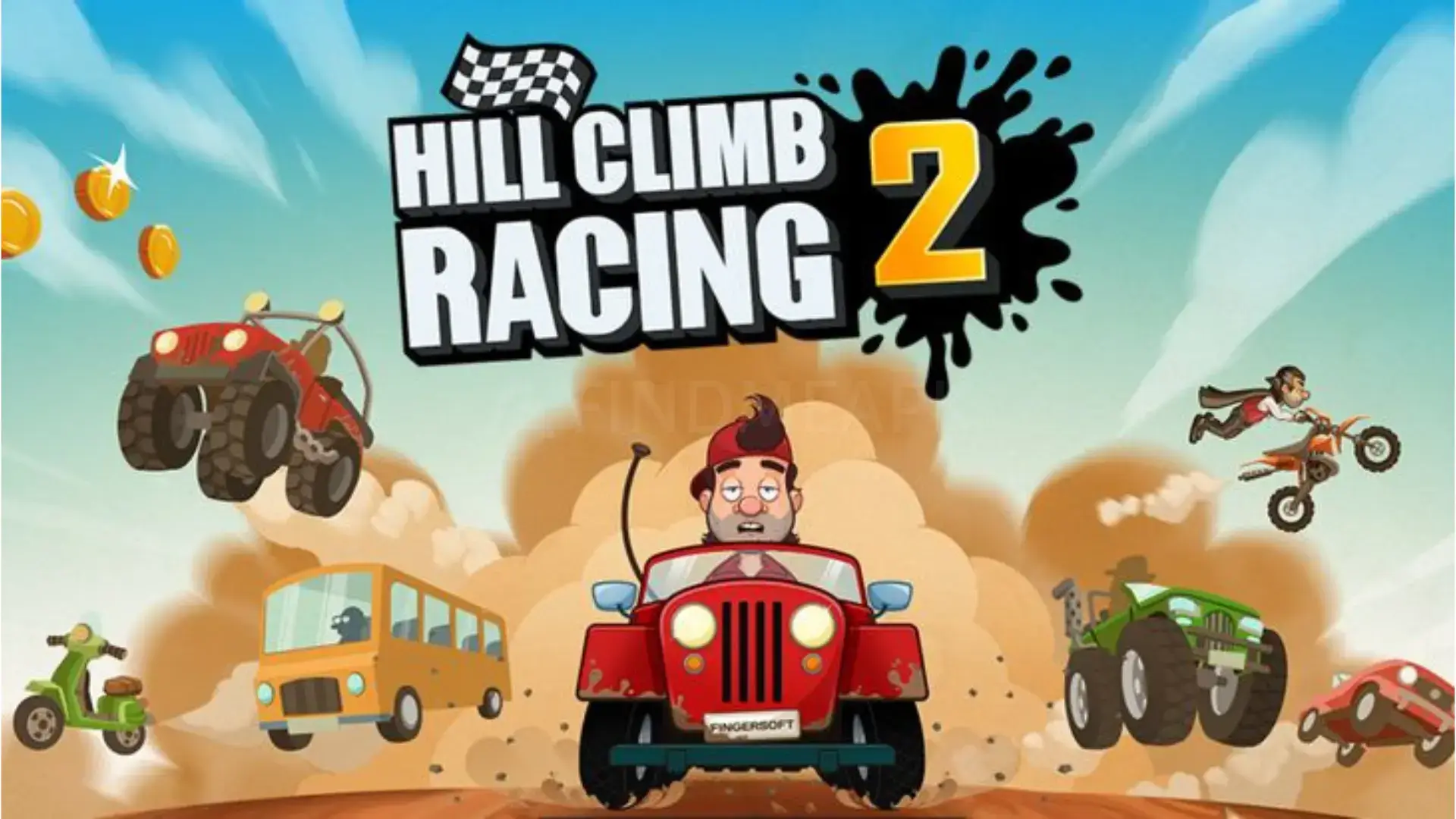 Hill Climb Racing 2 IPA (Unlimited Money+Fuel All Cars Unlocked