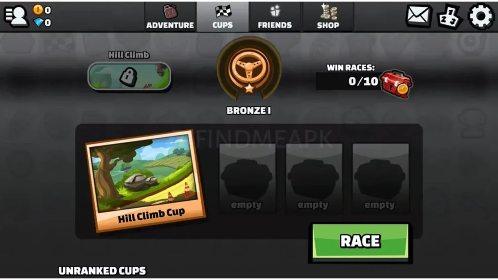 Hill Climb Racing 2 Mega Mod Menu Apk v1.37.4  Unlimited Money,Unlimited  Gems,Max Level Mod Features: Unlimited Money (Spent To Increase) Unlimited  Gems (Spent To Increase) All Cars Unlocked All Stage Unlocked