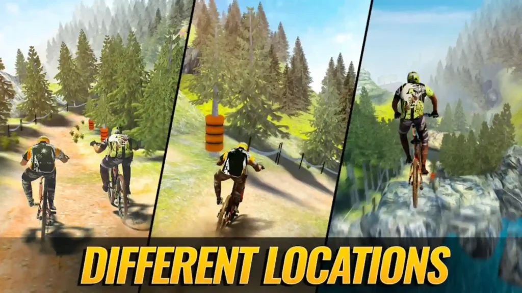 Bike clash locations