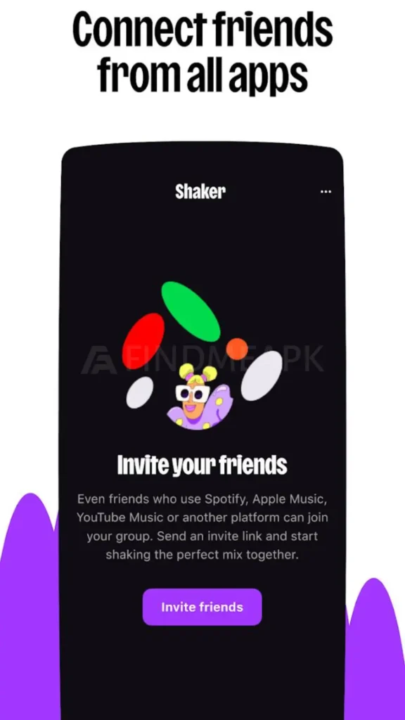 Deezer Connect with friends